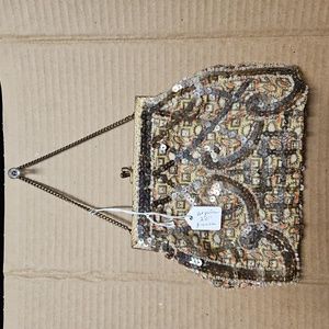 Vintage Art Deco 1920's Purse Sequence Evening Bag
